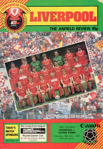 Match programme
